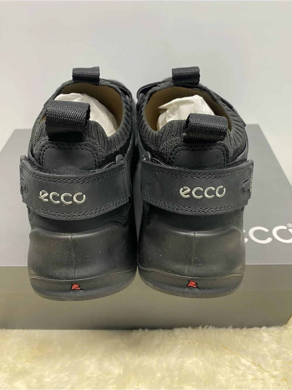 NIB! ECCO Men's Offroad Explorer 2-Strap Rugged Sport Hiking Shoes Size 12-12.5
